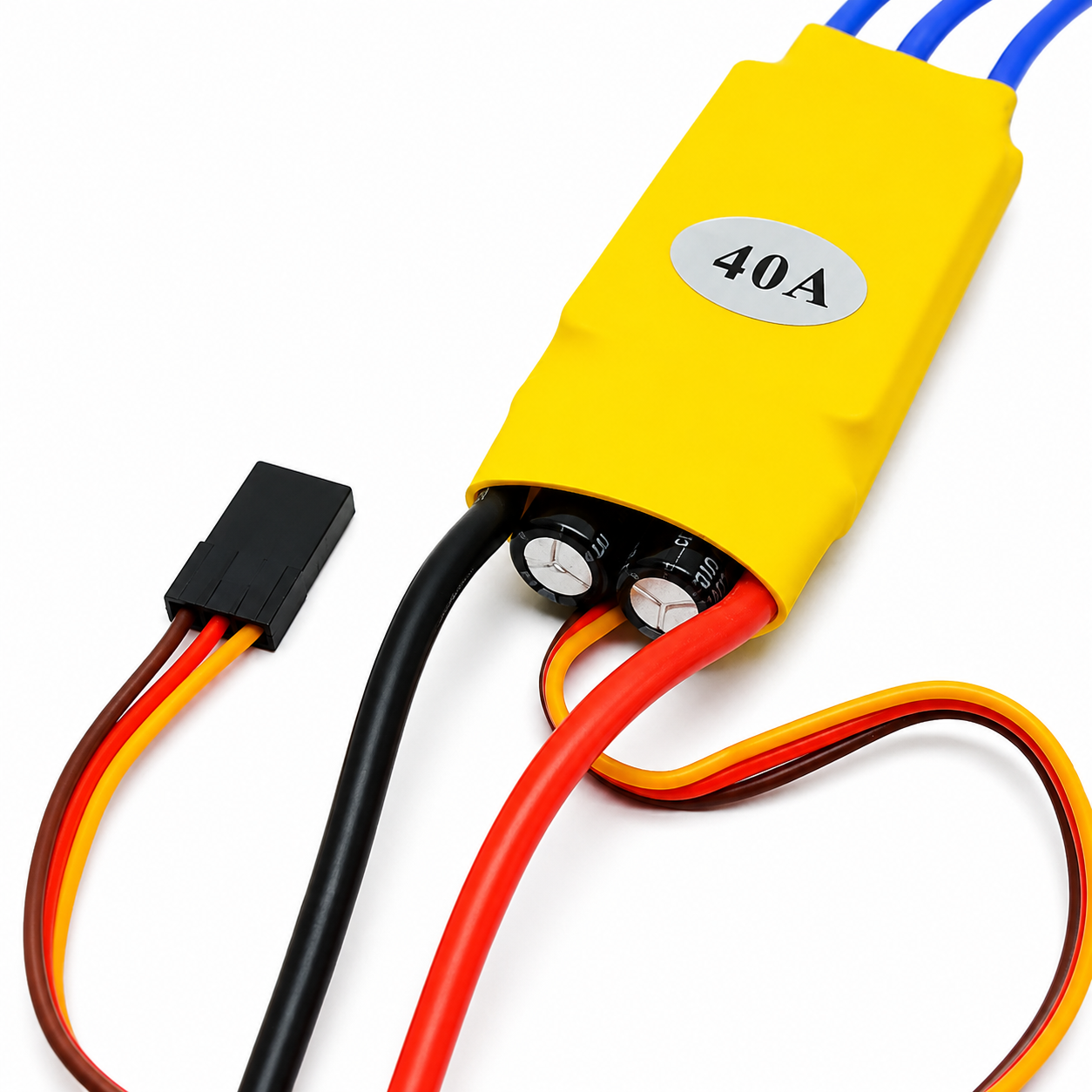 40A ESC for Brushless Motors in Drones and RC Planes