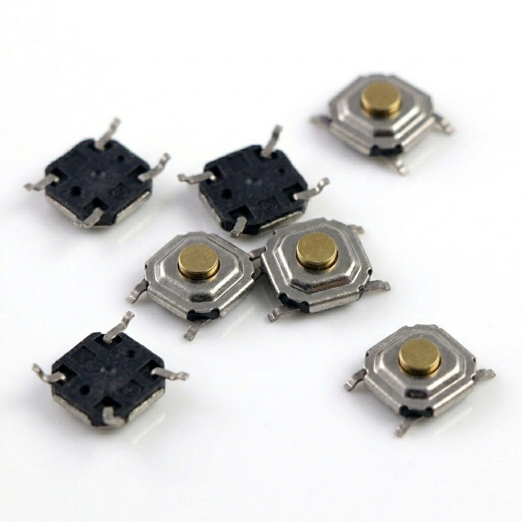 Tactile Switch 4X4X1.5mm 4 Pins SMD (Pack of 2)