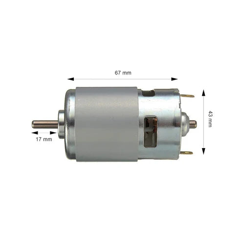 High Torque RS-775 DC motor 12V to 24V
