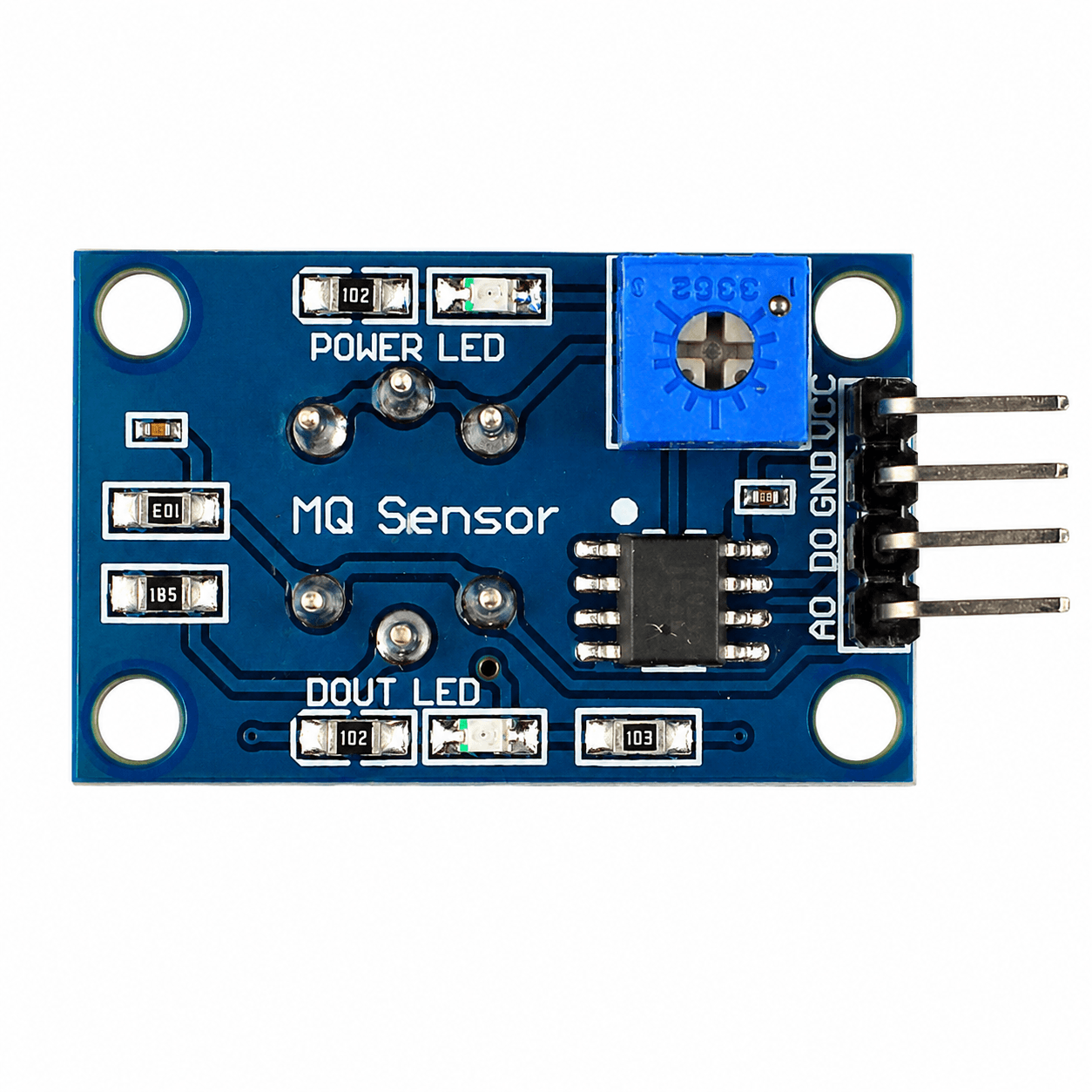 MQ-3 Gas Sensor Module for Alcohol Detection
