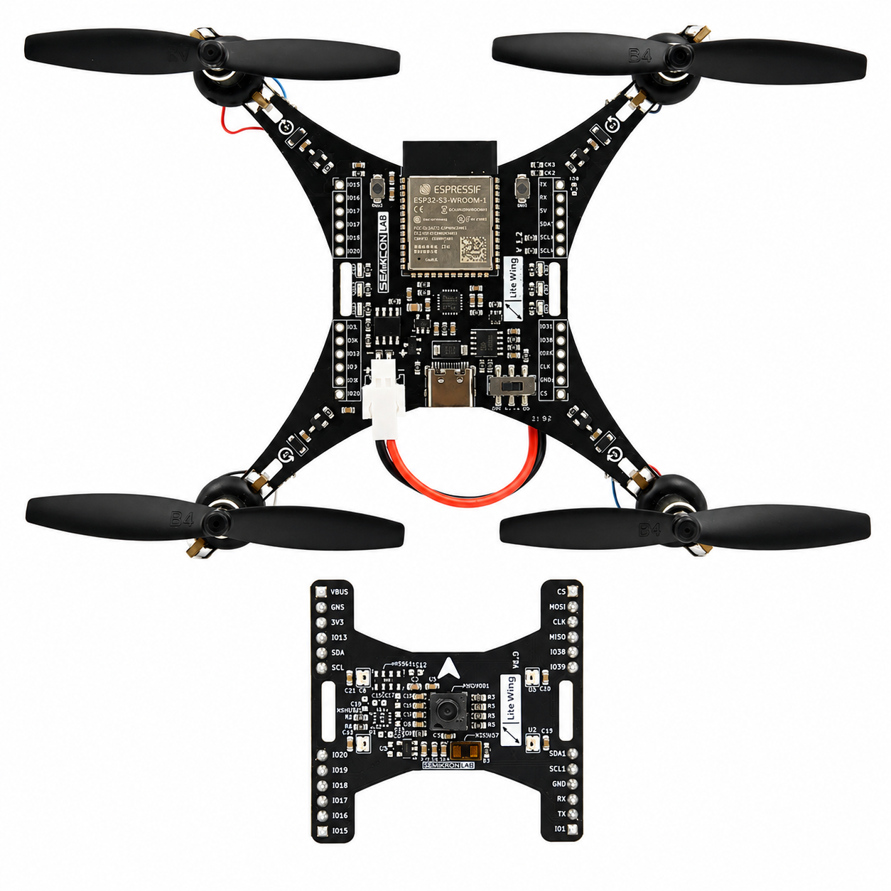 LiteWing Programmable Ready to Fly Drone with Positioning Module Combo