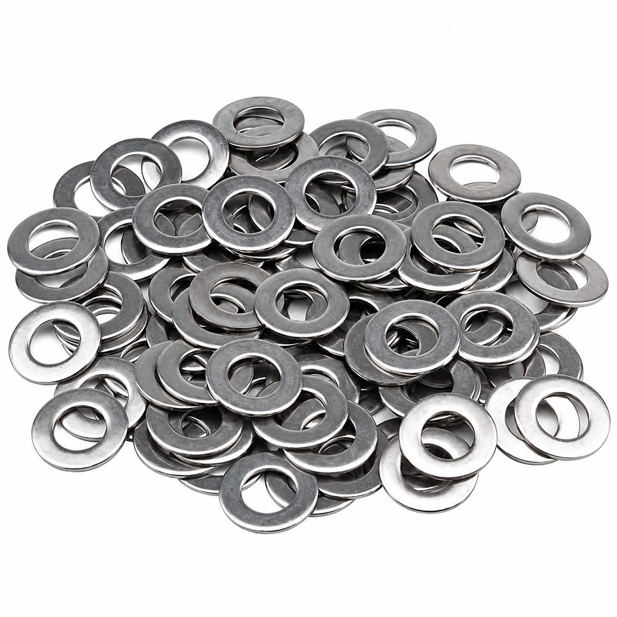 M8 Flat Plain Washers (SS)