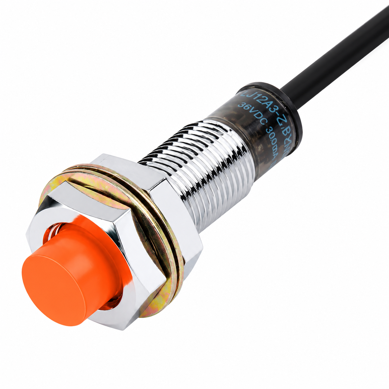 M12 Inductive Proximity Sensor DN12-4N1 PNP-NO DC10~30 4mm