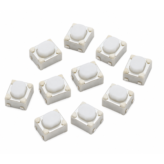 Tactile Switch 3X4X2.5mm 4 Pins Folded SMD