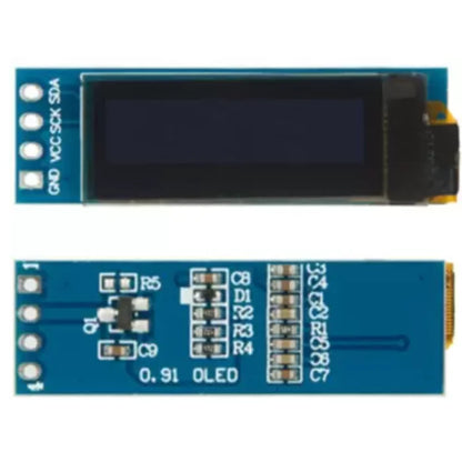 Blue OLED Display Module 0.91 inch