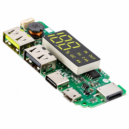 18650_5V_2.4A_Dual_USB_Type-C_Micro_LightningApple_USB_Power_Bank_With_LED_Display_18650_Charger_Board-1 - Roboracter