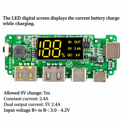 18650_5V_2.4A_Dual_USB_Type-C_Micro_LightningApple_USB_Power_Bank_With_LED_Display_18650_Charger_Board-6 - Roboracter