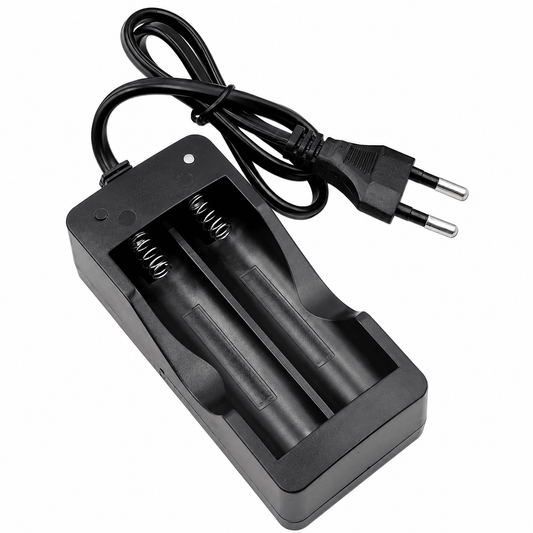 18650 Li-ion Battery Charger with Wire - 2 Cell