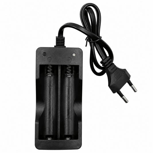 18650 Li-ion Battery Charger with Wire - 2 Cell