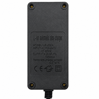 18650 Li-ion Battery Charger with Wire - 2 Cell