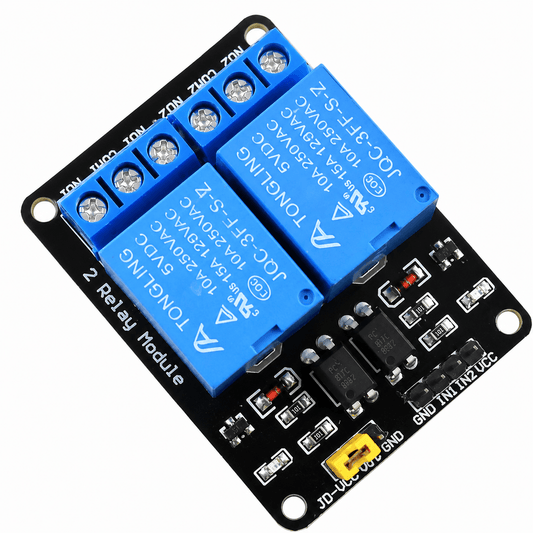 2 Channel 5V Relay Module With Optocoupler Protection