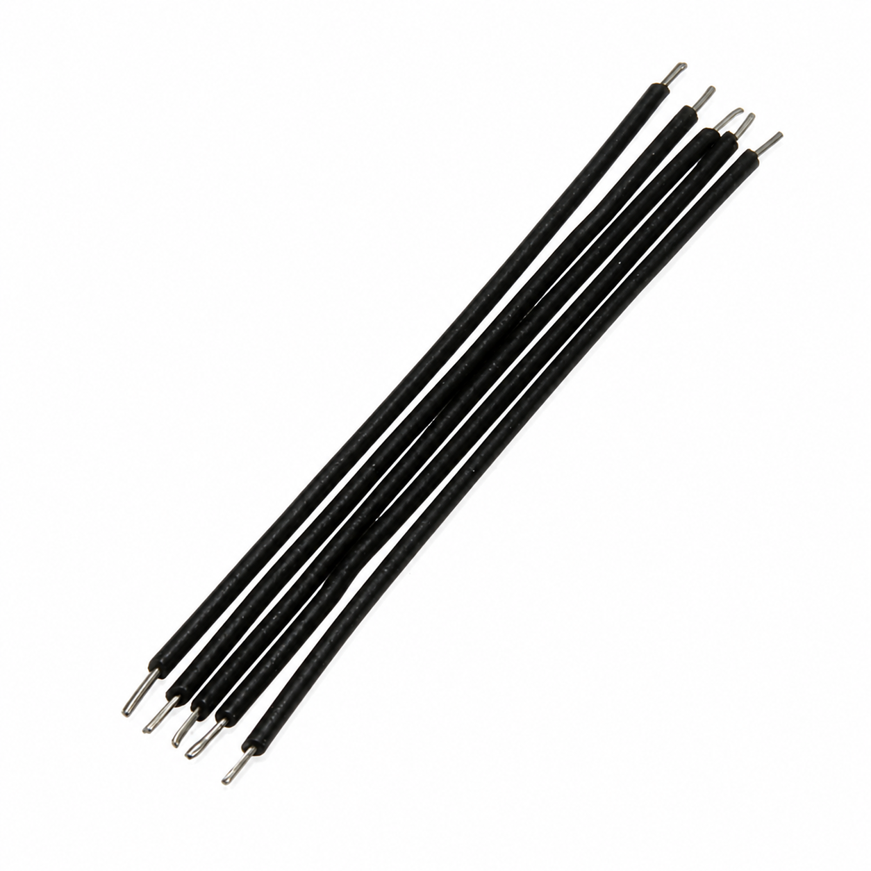 24 AWG Tin-Plated Motherboard/PCB Jumper Wire 150mm - Black