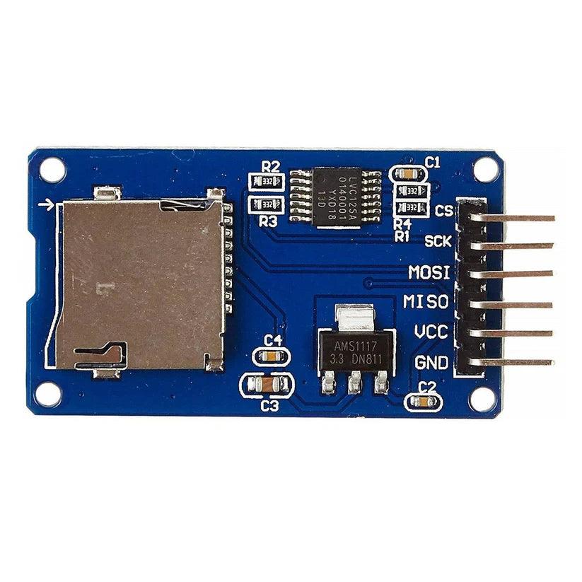Micro SD Card Module Slot Socket Reader for Arduino UNO R3 Mega 2560 Nano - AR031
