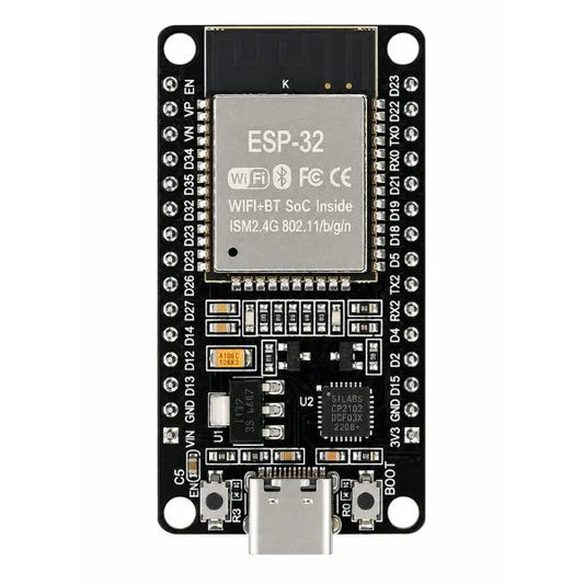 ESP-32S Development Board Wifi + Bluetooth 30 Pin CP2102 Type-C