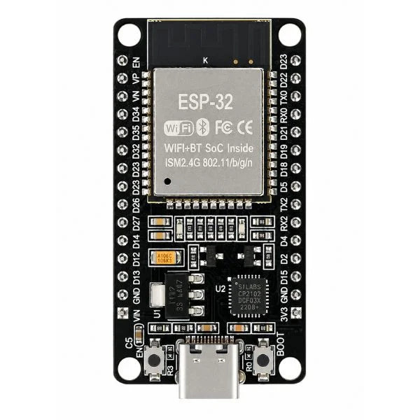 ESP-32S Development Board Wifi + Bluetooth 30 Pin CP2102 Type-C