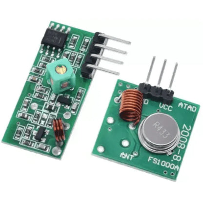433mHz RF Transmitter and Receiver Radio Module