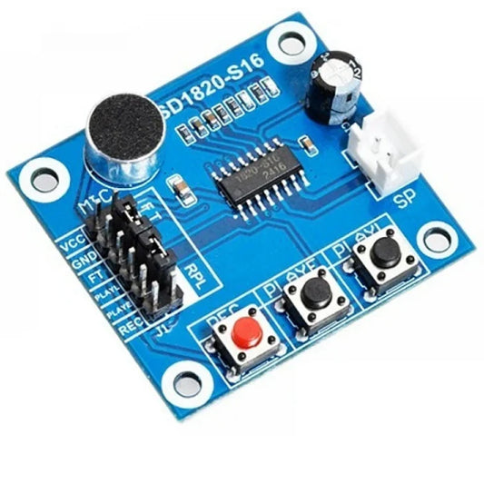 Voice Module Recording And Playback Module with Microphone and 0.5W Speaker