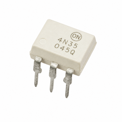 4N35 Optocoupler/Phototransistor IC - DIP-6 Package