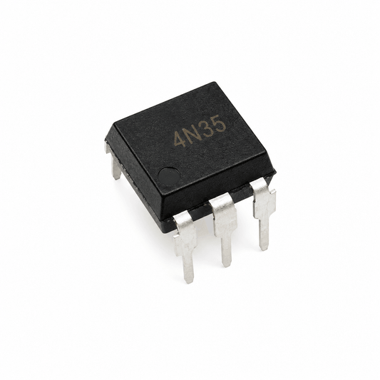 4N35 Optocoupler/Phototransistor IC - DIP-6 Package