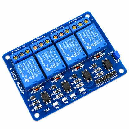 4 channel isolated 5v 10A relay module