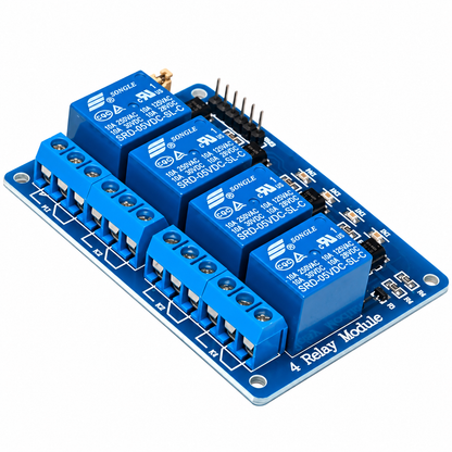 4 channel isolated 5v 10A relay module