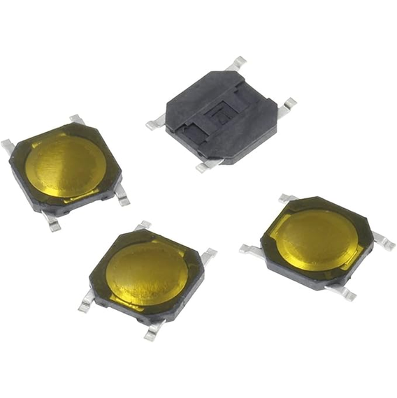 Tactile Switch 4X4X0.8mm 4 Pins SMD (Pack of 2)