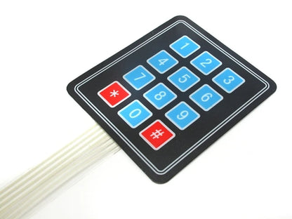 4x3 Flexible Matrix Keypad