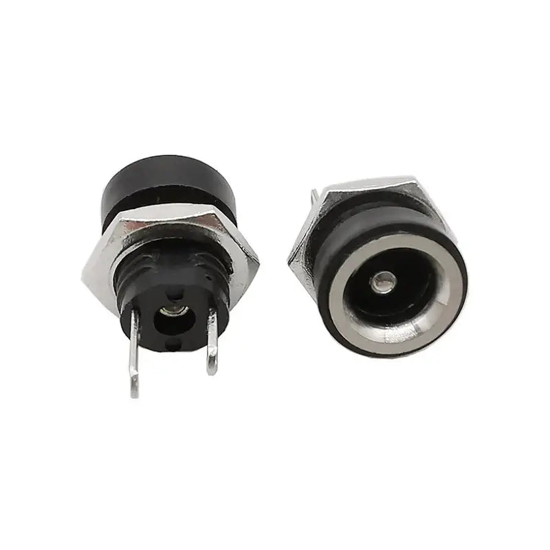 5.5×2.1mm DC Power Jack Female Socket Panel Flush Mount