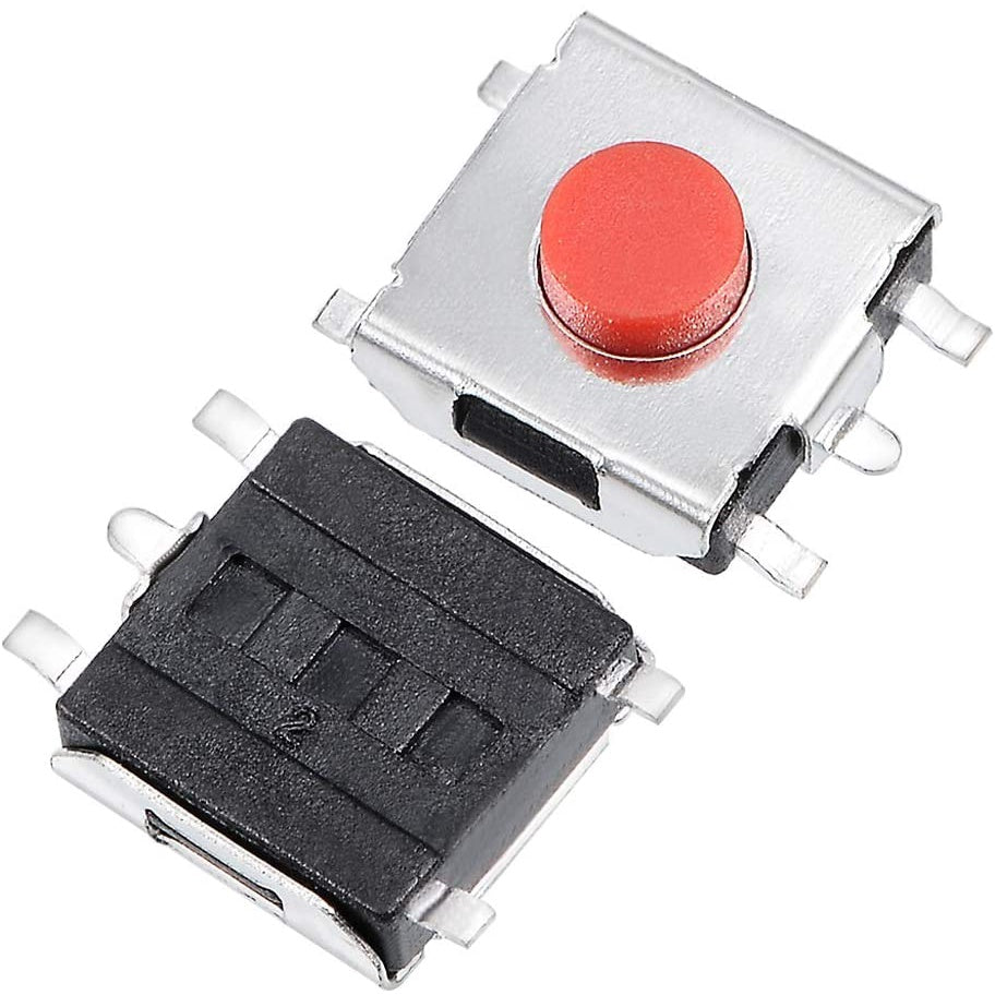 Tactile Switch 6X6X3.1mm 4 Pins SMD (Pack of 2)