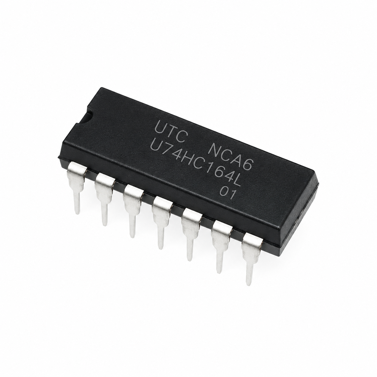 74HC164 Serial-in/Parallel-Out 8-Bit Shift Register IC