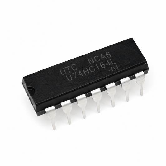 74HC164 Serial-in/Parallel-Out 8-Bit Shift Register IC