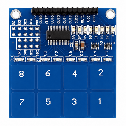 8-Channel Touch Sensor Module - TTP226