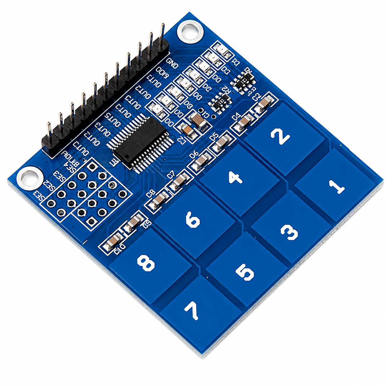 8-Channel Touch Sensor Module - TTP226