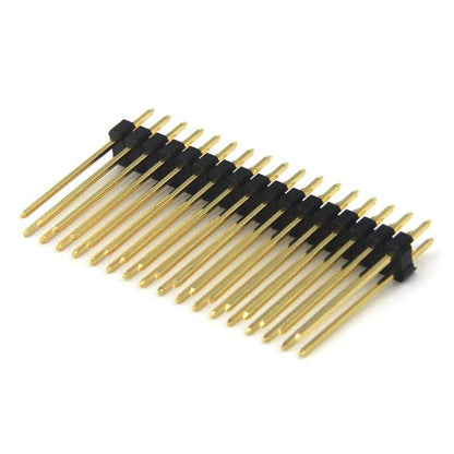 Header Pins 40×2 – 2.54mm Pitch – Brass 20mm Height
