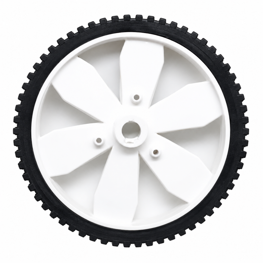 White BO Motor Wheel - Set of 2