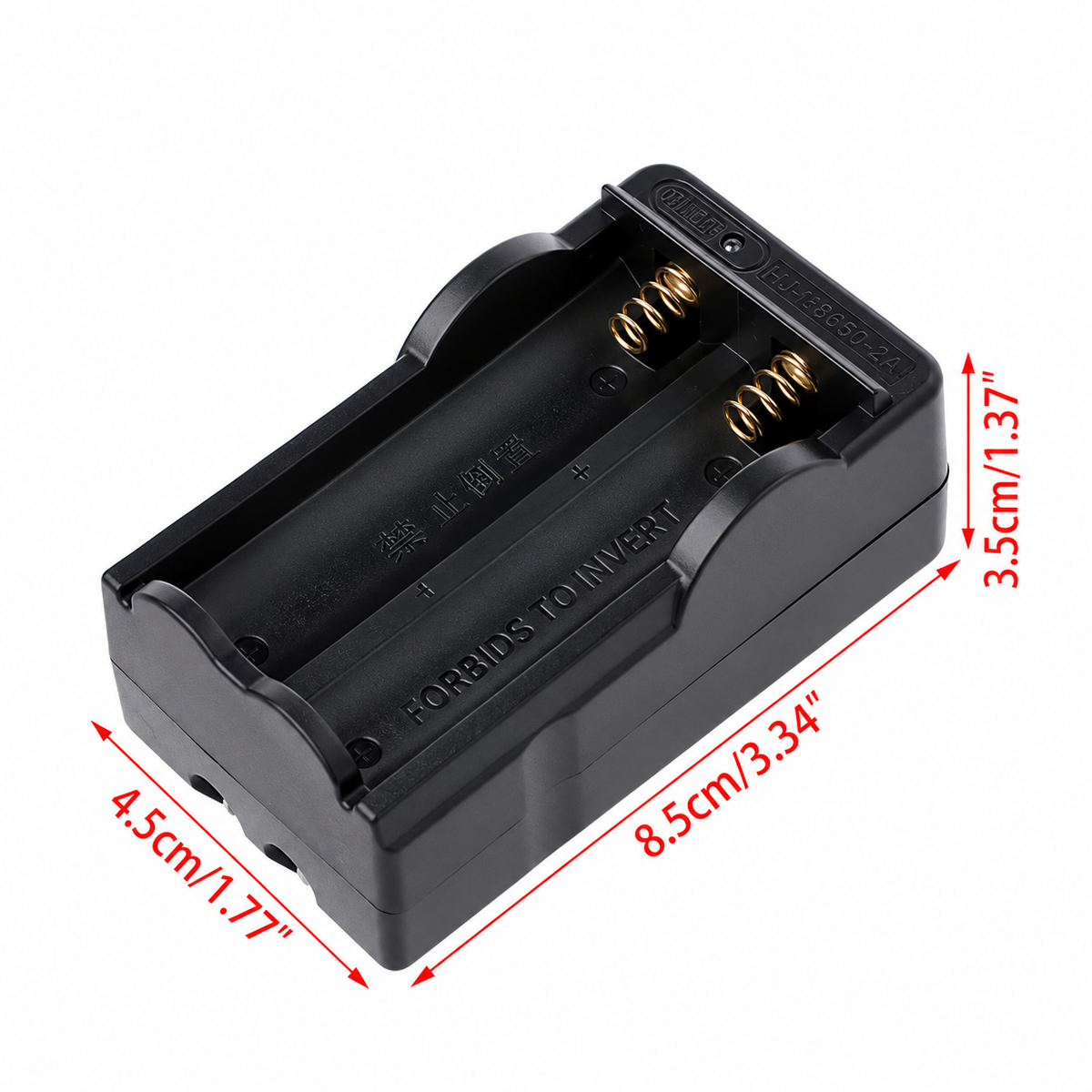 18650 Li-ion Battery Charger - 2 Cell