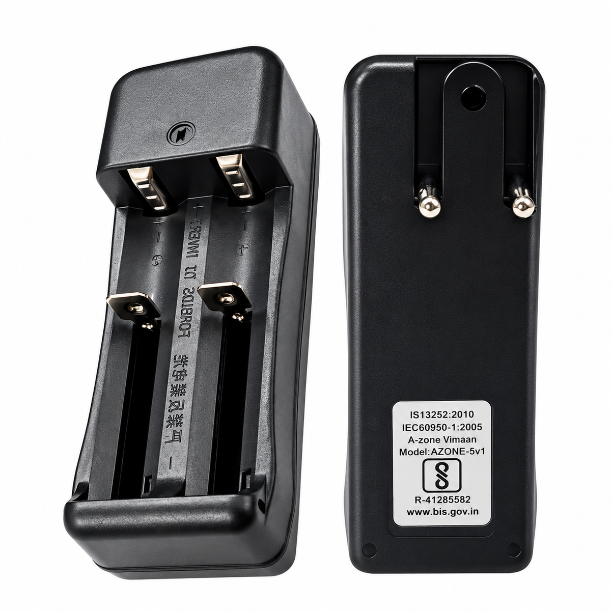 Dual Slot 3.7V Universal Battery Charger for Lithium-Ion Batteries
