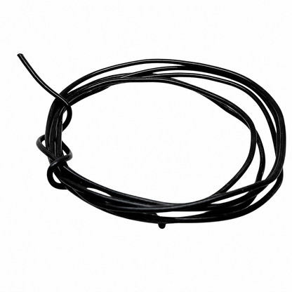 24 AWG Single Strand Wire - 1 Meter (Black)