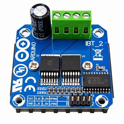 Double BTS7960 43A H-Bridge High-Power Stepper Motor Driver Module