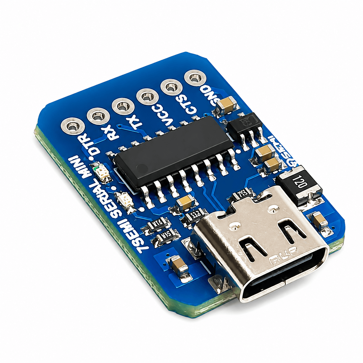 CH340C USB Type C to TTL Serial Converter Breakout Board