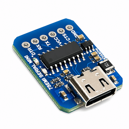 CH340C USB Type C to TTL Serial Converter Breakout Board