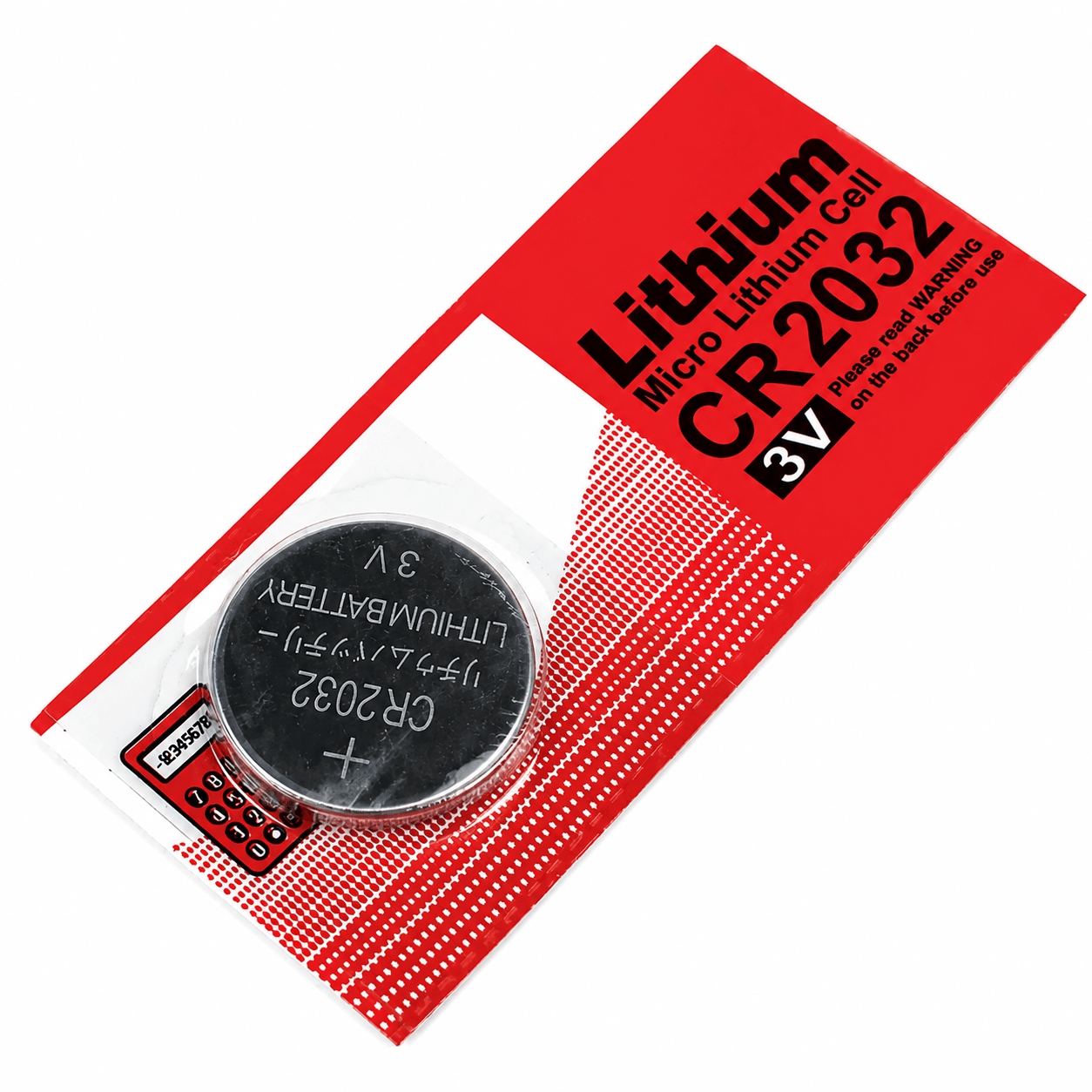 3V CR2032 Lithium Coin Battery