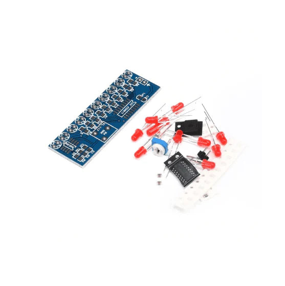 NE555 + CD4017 Water Flowing Light LED Module DIY Kit