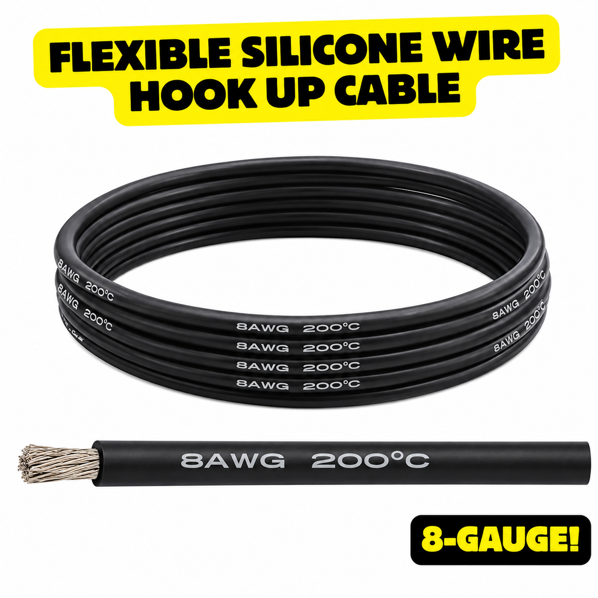 Good-Quality 28 AWG Flexible Silicon Wires Single-Core