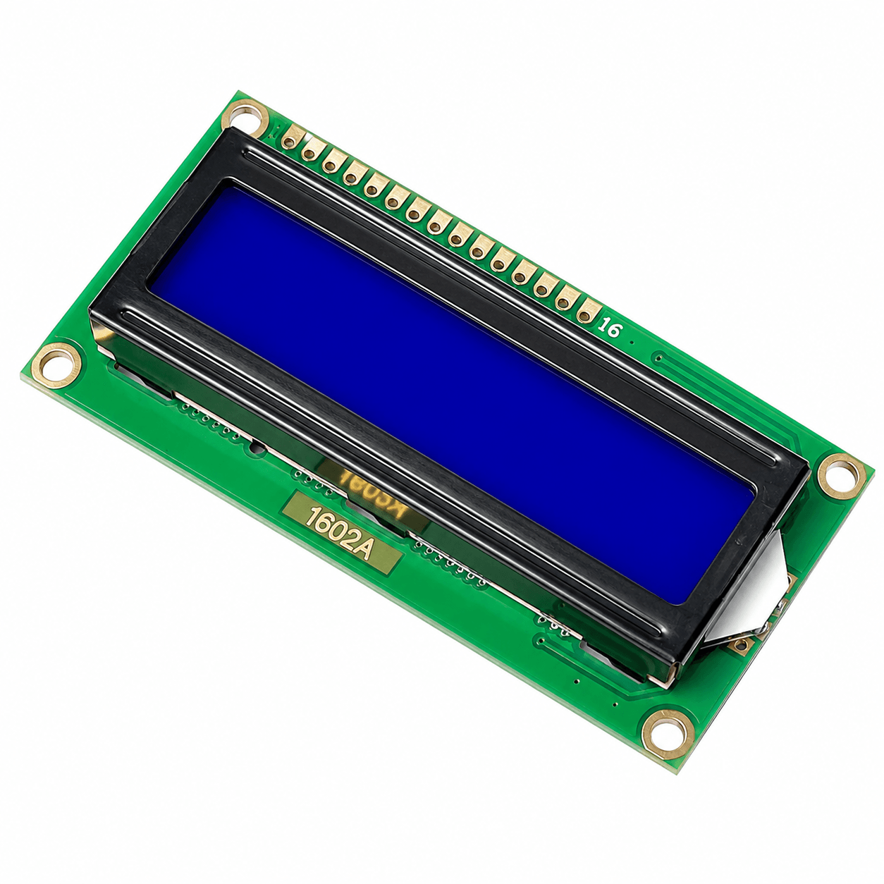 16x2 LCD Display (Blue Backlight)