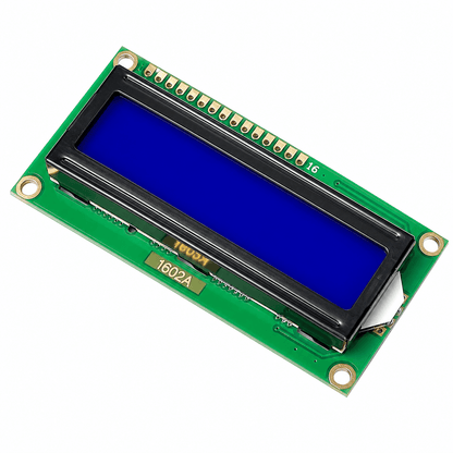 16x2 LCD Display (Blue Backlight)