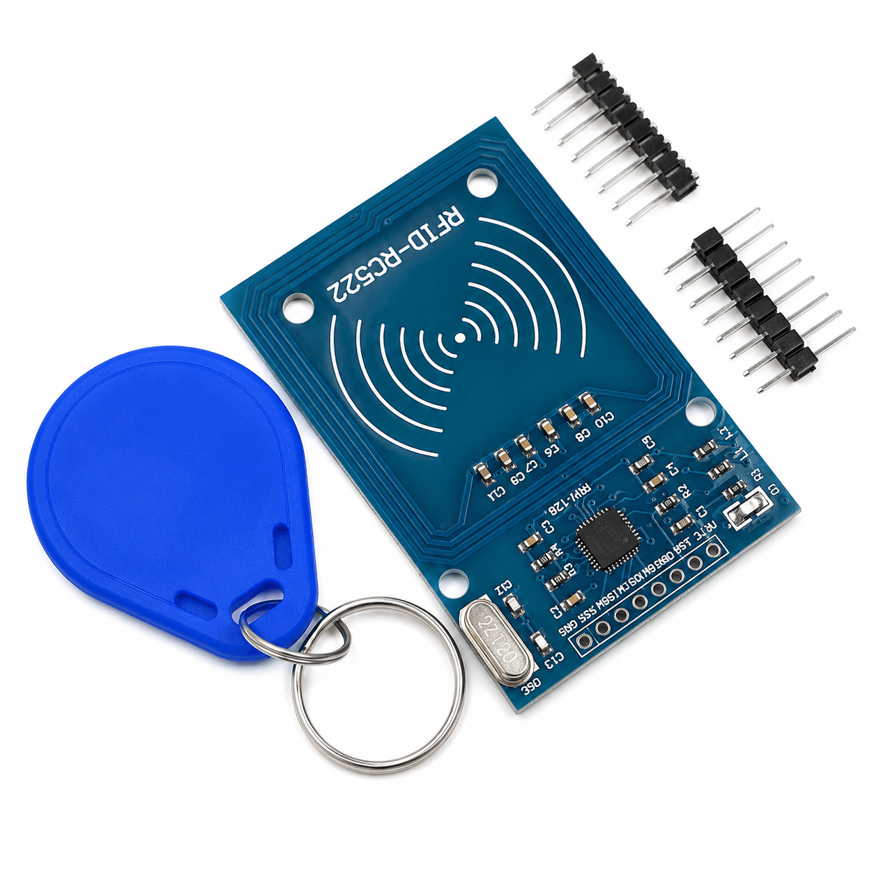 RC522 RFID 13.56MHZ Reader Writer Module / MFRC-522 Reader with Card & Tag