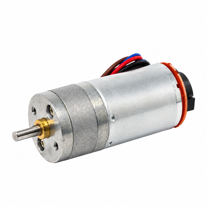 N25 6V 550RPM Metal Gear Motor With Encoder Shaft Type-D