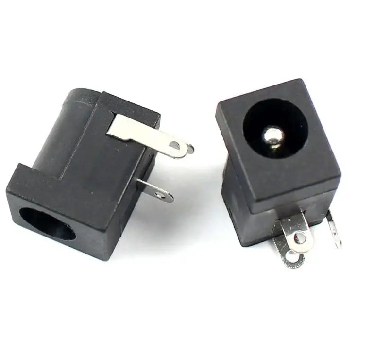 DC-005 Female DC Power Jack 5.5×2.1 mm 3Pin -PCB Mount