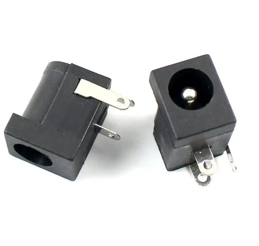 DC-005 Female DC Power Jack 5.5×2.1 mm 3Pin -PCB Mount
